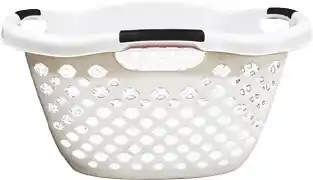 Deluxe Hip Laundry Basket 65x45x36cm