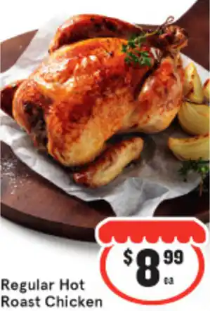 IGA Regular Hot Roast Chicken offer