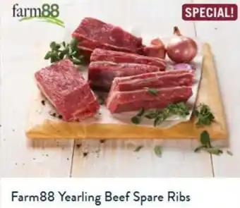 Tasman Butchers Farm88 Yearling Beef Spare Ribs offer