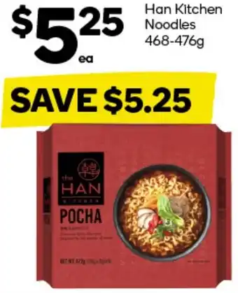 Woolworths Han Kitchen Noodles 468-476g offer