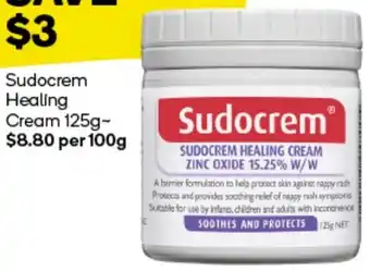 Woolworths Sudocrem Healing Cream 125g offer