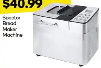 Woolworths Spector Bread Maker Machine offer