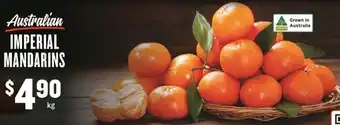 IGA Australian IMPERIAL MANDARINS offer