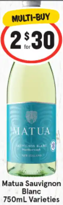 IGA Matua Sauvignon Blanc 750mL offer