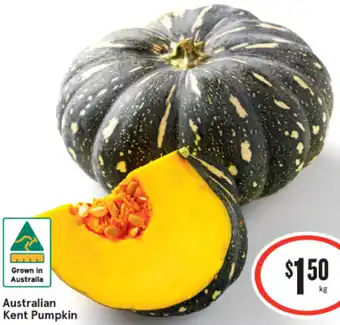 IGA Australian Kent Pumpkin offer