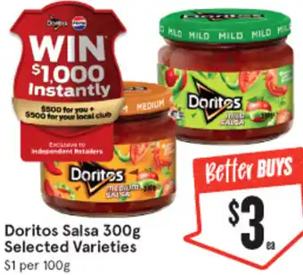 IGA Doritos Salsa 300g offer