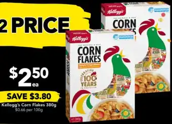 Drakes Kellogg's Corn Flakes 380g offer