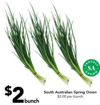 Drakes South Australian Spring Onion offer