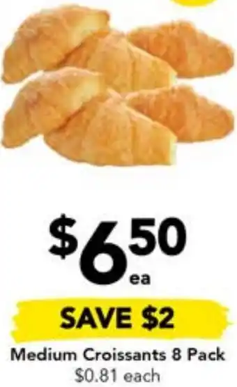 Drakes Medium Croissants 8 Pack offer