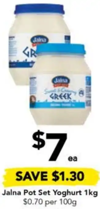 Drakes Jalna Pot Set Yoghurt 1kg offer