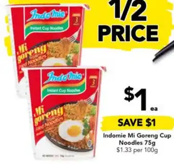 Drakes Indomie Mi Goreng Cup Noodles 75g offer