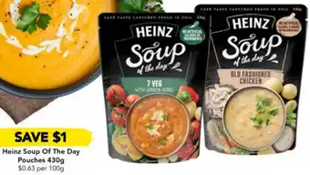 Drakes Heinz Soup Of The Day Pouches 430g offer