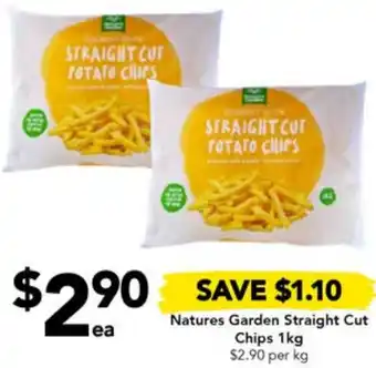 Drakes Natures Garden Straight Cut Chips 1kg offer