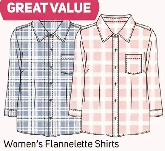 Foodland Women's Flannelette Shirts offer