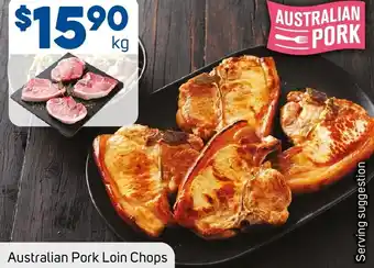 Foodland Australian Pork Loin Chops offer