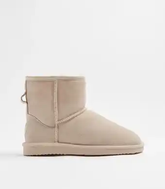 Target Womens Sheepskin and Leather Slipper Boot - Beige offer