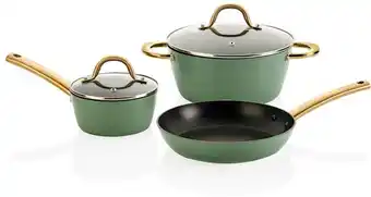 BIG W Wiltshire Easycook Basil Gold 3-Piece Set offer