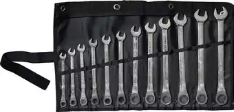 SuperCheap Auto Stanley 12 Pce Ratchet Spanner Set^ offer