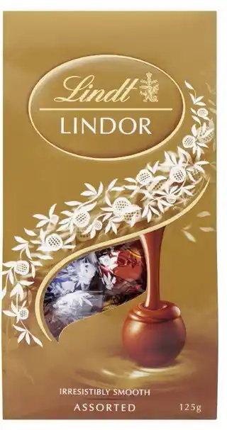 BIG W Lindt Bag Lindor Assorted 125g offer