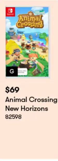 BIG W Animal Crossing New Horizons offer