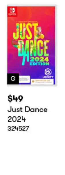 BIG W Just Dance 2024 offer