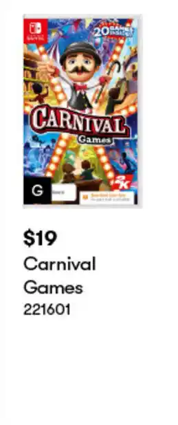 BIG W Carnival Games offer