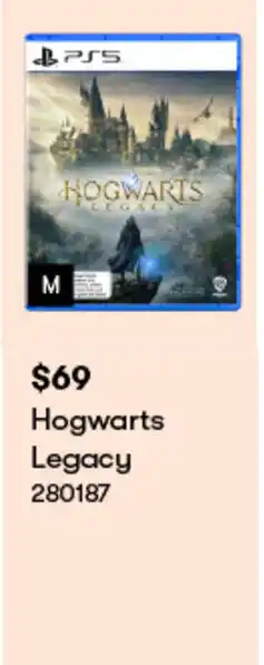 BIG W Hogwarts Legacy offer