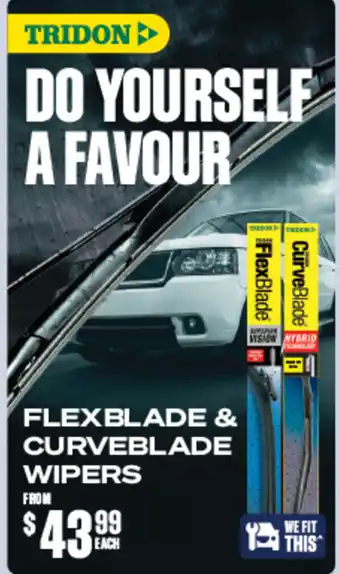 FLEXBLADE & CURVEBLADE WIPERS