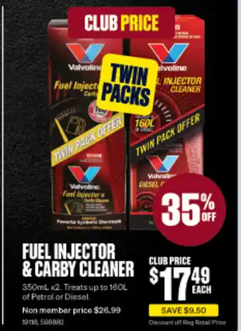 SuperCheap Auto FUEL INJECTOR & CARBY CLEANER offer