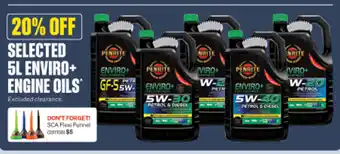 SuperCheap Auto SELECTED 5L ENVIRO+ ENGINE OILS offer