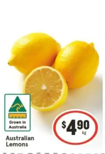 IGA Australian Lemons offer