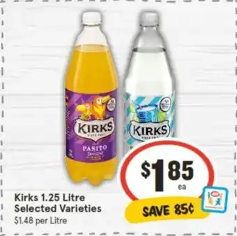 IGA Kirks 1.25 Litre offer