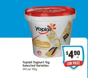 IGA Yoplait Yoghurt 1kg offer