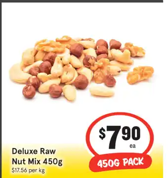 IGA Deluxe Raw Nut Mix 450g offer