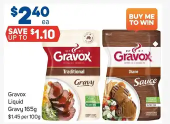 Foodland Gravox Liquid Gravy 165g offer