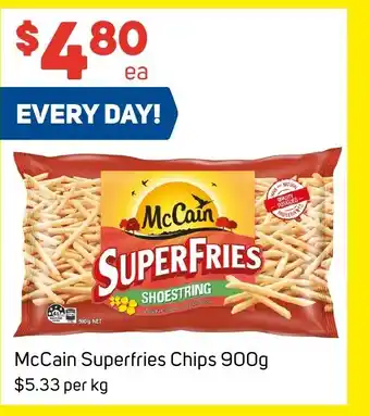 Foodland McCain Superfries Chips 900g offer