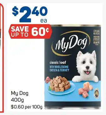 Foodland My Dog 400g offer