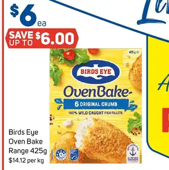 Foodland Birds Eye Oven Bake Range 425g offer