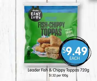 Spudshed Leader Fish & Chippy Toppas 720g offer