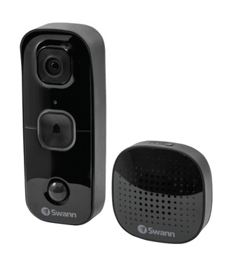 Jaycar Electronics Swann 1080p smart wi-fi doorbell + chime offer