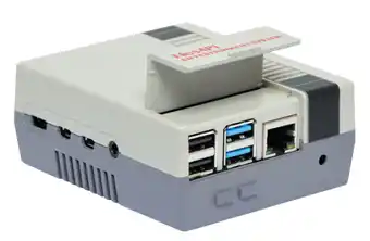 Retro nes gaming case for raspberry pi 4