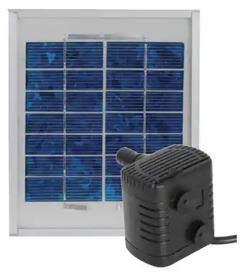 Solar powered water pump - 0.9w