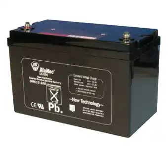 Jaycar Electronics 12v deep cycle agm batteries - 100ah offer