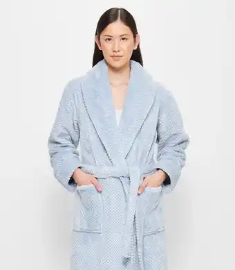 Target Super Soft Sleep Dressing Gown - Zen Blue offer