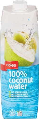 Coles Coles Coconut Water 1 Litre offer