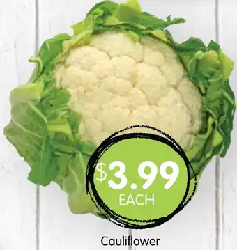 Spudshed Cauliflower offer
