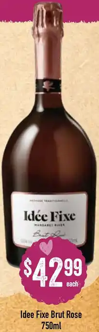 Idee Fixe Brut Rose 750ml