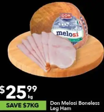 Ritchies Don Melosi Boneless Leg Ham offer