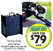 Cheap as Chips heavy duty pet ramp foldable with carry handle offer