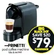 Cheap as Chips pod coffee machine offer